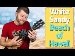 White Sandy Beach of Hawaii (Israel Kamakawiwoʻole) || Baritone Ukulele Tutorial