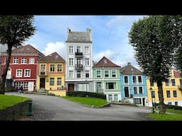 Bergen, Norway. Simple local life. Silent vlog, city walk