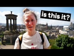 FIRST IMPRESSIONS OF EDINBURGH (not what I expected)