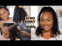 MINI TWISTS THAT LOOKS & FEELS SO NATURAL + HOW TO STYLE IT | QVR HAIR