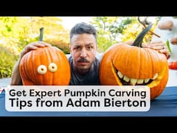 Pumpkin Carving Expert Tips With Adam Bierton | Creative Genius