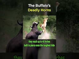 The Buffalo’s Deadly Horns