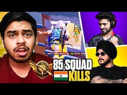 WORLD RECORD 85 SQUAD KILLS HIGHEST in ACE Dominator PUBG BEST Moments in PUBG Mobile