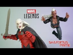 Marvel Legends Bloodstorm & Dracula Blackheart BAF Strange Tales Wave Action Figure Review