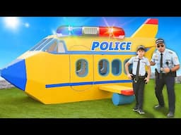 Jason Police Officers in Airplane Adventure