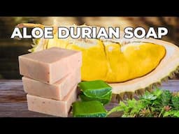 Aloe vera Soap with Fresh Durian