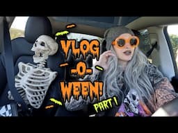 VLOG-O-WEEN 2024 PT 1!!! Pumpkin Baking, Decorating & More Randomness!!!