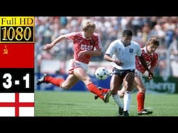 Soviet Union 3-1 England Euro 1988 | Full highlight - 1080p HD