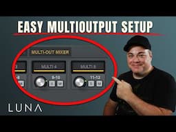 Luna Multioutput Drums Setup - EZDrummer and BFD Player