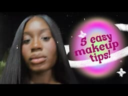 Makeup Tips I Wish I Knew Sooner.⋆ ˚｡⋆୨୧˚ For Beginners