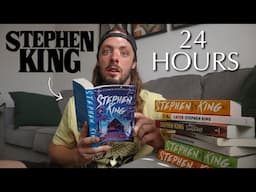 I Read ONLY Stephen King For 24 HOURS | Reading Vlog