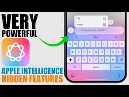 Apple Intelligence - Unbelievable Useful Features You DON'T Know About!