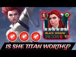 REVISITING ONE OF MY OLD FAVORITES: Is Black Widow (Deadly Origin) Titan Crystal Worthy? | Mcoc