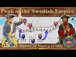 Peak of the Swedish Empire. Battle of Narva (1700)