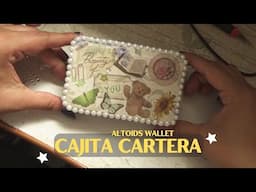 acompáñame a armar una cajita cartera ♡♡ (para guardar cositas necesarias)