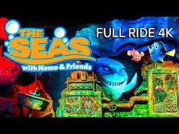 EPCOT The Seas with Nemo & Friends FULL RIDE POV 4K | Walt Disney World