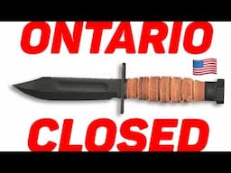 Ontario Knife Company Closes USA Factory