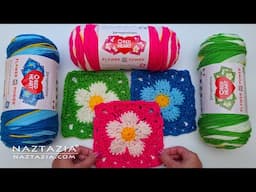 Red Heart Granny Square Flower Power Yarn, an HONEST Review