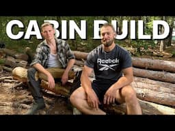 LOG CABIN BUILD | Some Help From Caroline’s Fiancé Matt // EP20