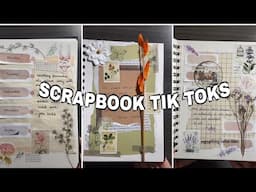 Aesthetic scrapbook tik tok compilation☁️📖