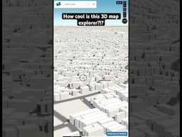 F4 maps 3D data explorer - go check it out! #mapping #3d