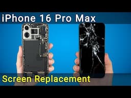 iPhone 16 Pro Max Screen Replacement Tutorial – Fix Your Cracked Display