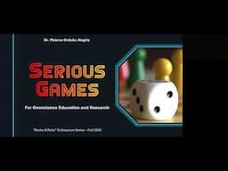 Serious Games for Geoscience Education and Research:RnR Colloquium-Sept 2023