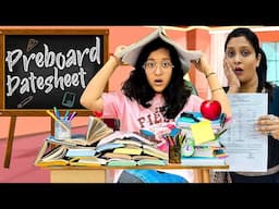 Pre-Board Exams 😮 Ki Datesheet Aa Gayi 😨| Jinni Kya Karegi?🥶 | Cute Sisters