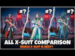 I COMPARED ALL THE MAXED X-SUITS IN BGMI🔥ALL X-SUIT MAXED | WHICH X-SUIT IS OP? | Mew2