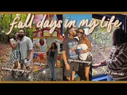 FALL DAYS IN MY LIFE🍂 Cozy BDAY Camping Trip, State Fair, Fall Train Ride & UGA Homecoming🍁🏕️ *vlog*