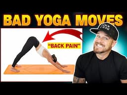 3 WORST Yoga Poses for Herniated Discs (Watch Before Your Next Class)!