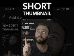 make custom youtube short thumbnails