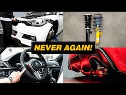 Car Mods I Regret Doing (And What I’d Do Differently)