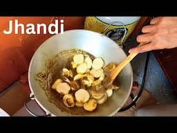 JHANDI / HANUMAN PUJA / 7 CURRY COOKING