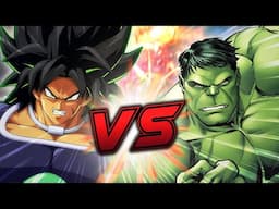 Broly VS Hulk: WHO WINS? - 3D Animated Dragon Ball VS Marvel DEATH BATTLE!