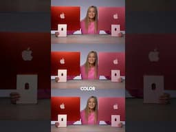 Pink vs Red iMac / Glossy vs Nanotexture