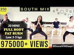 DWD#109 30mins DAILY 350 calories - SOUTH MIX Workout | Tamil Telugu Kannada Malayalam