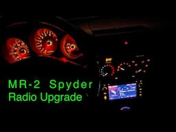 Scion T10015 Radio in MR-2 Spyder