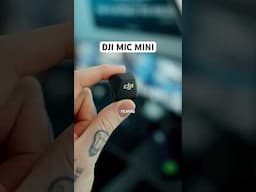 DJI MIC MINI 🎙️| My new favorite wireless microphone for creators