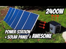 AFERIY 2400W Power Station + 400W Solar Panel: Ultimate Portable Power Solution?