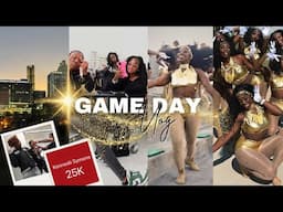 GRWM | Game Day + Preparation ( away game , school vlog , dancing , hair , makeup & etc ) ღ