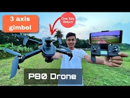 PiHOT P80 GPS 3 AXIS GIMBAL CAMERA DRONE WITH ADVANCED OAS SENSORS 🔥