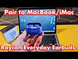 Raycon Everyday Earbuds: How to Pair to MacBook / iMac