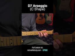 Lead with Arpeggios:  finding the right notes to match the chord. See related video