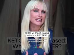 Which is better: KETO or plant-based? 🌱