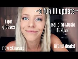 UPDATE GRWM: I got glasses, music festivals & brand deals.