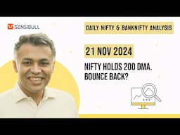 NIFTY & BANK NIFTY Analysis for Tomorrow | Stock Market Outlook | 21 November 2024, Thursday