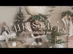 Christmas Decorate With Me 2024 | Decorating The Christmas Tree 🌟