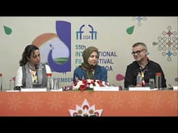 Goan Reporter: Press Conference on Films The Sluggard Clan, Gülizar & 'Fear & Trembling at IFFI 2024