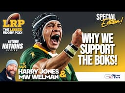 Why YOU should support the SPRINGBOKS at Twickenham today!